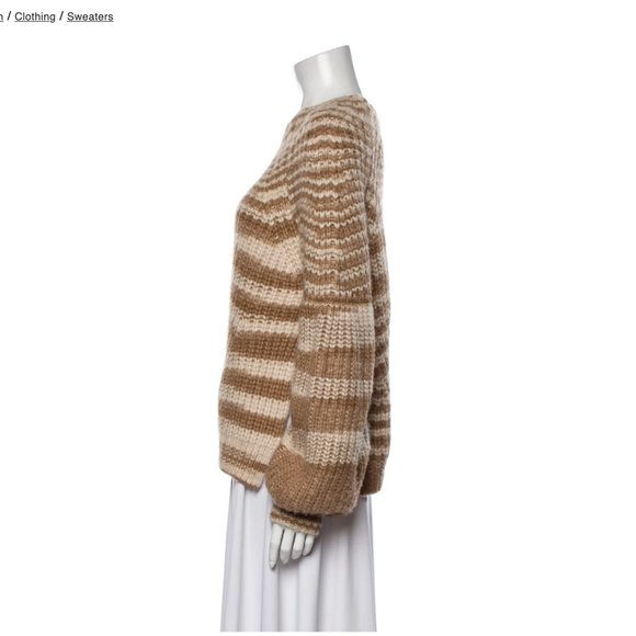 Striped Crew Neck Sweater - Picture 4 of 7